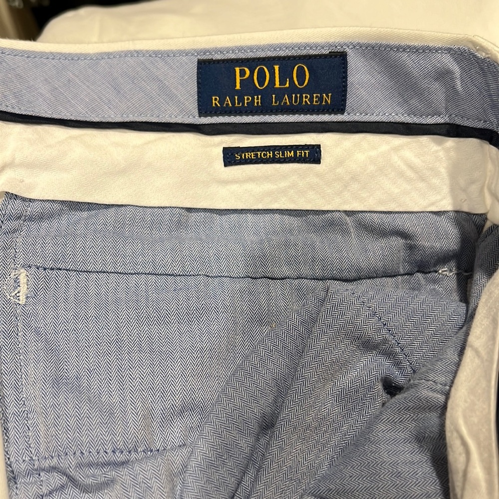Ralph Lauren White Chino